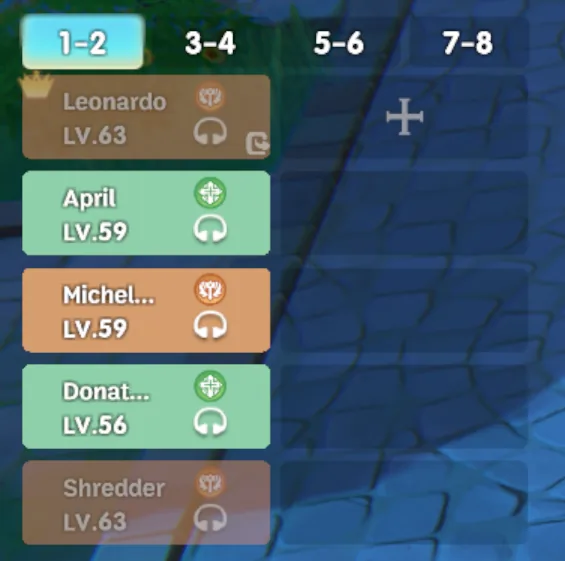 Raid frame with out-of-range members faded